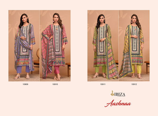 Aashnaa By Ibiza Muslin Digital Printed Salwar Kameez Wholesale Price In Surat
